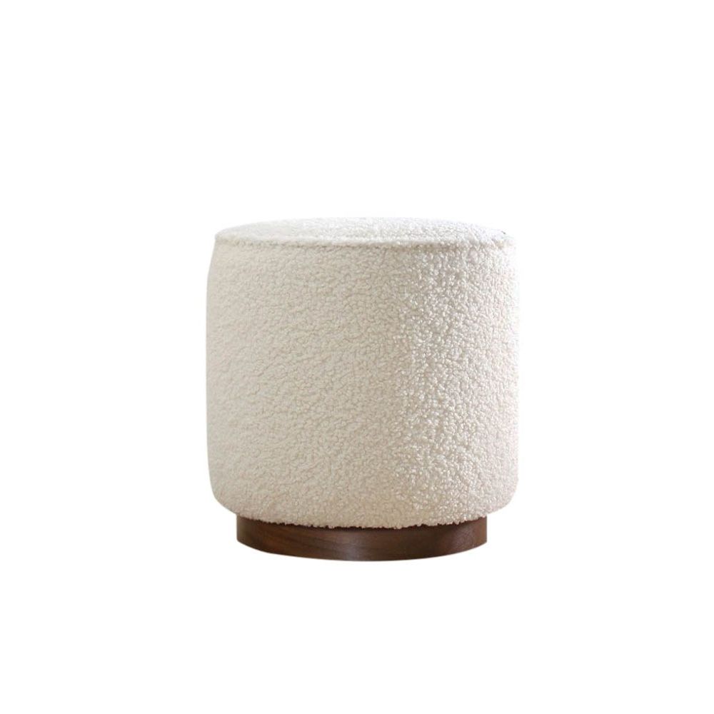 Pouffe Hellin - Bijela boja slika 6