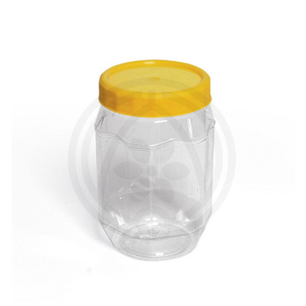 Tegla za med sa poklopcem, 720ml/1kg, plastična slika 1