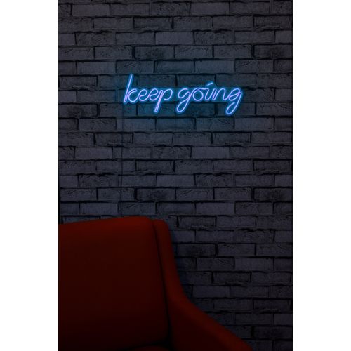 Wallity Ukrasna plastična LED rasvjeta, Keep Going - Blue slika 12