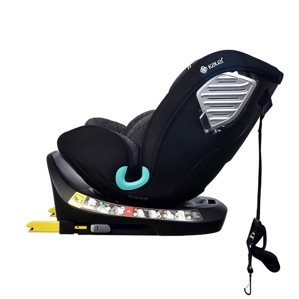 KALEI Autosjedalica i-Fortis 360 Isofix 40-150cm, Black/Grey  slika 3