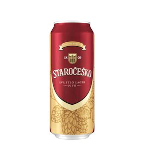 Staročeško pivo 0,5L Lim