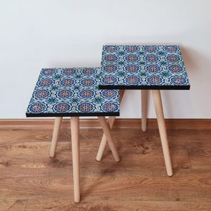 Nesting stolovi 2Shp50 - (2 komada) - boje: višebojno