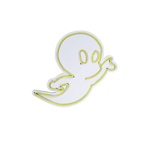 Wallity Ukrasna plastična LED rasvjeta, Casper The Friendly Ghost - Yellow slika 4