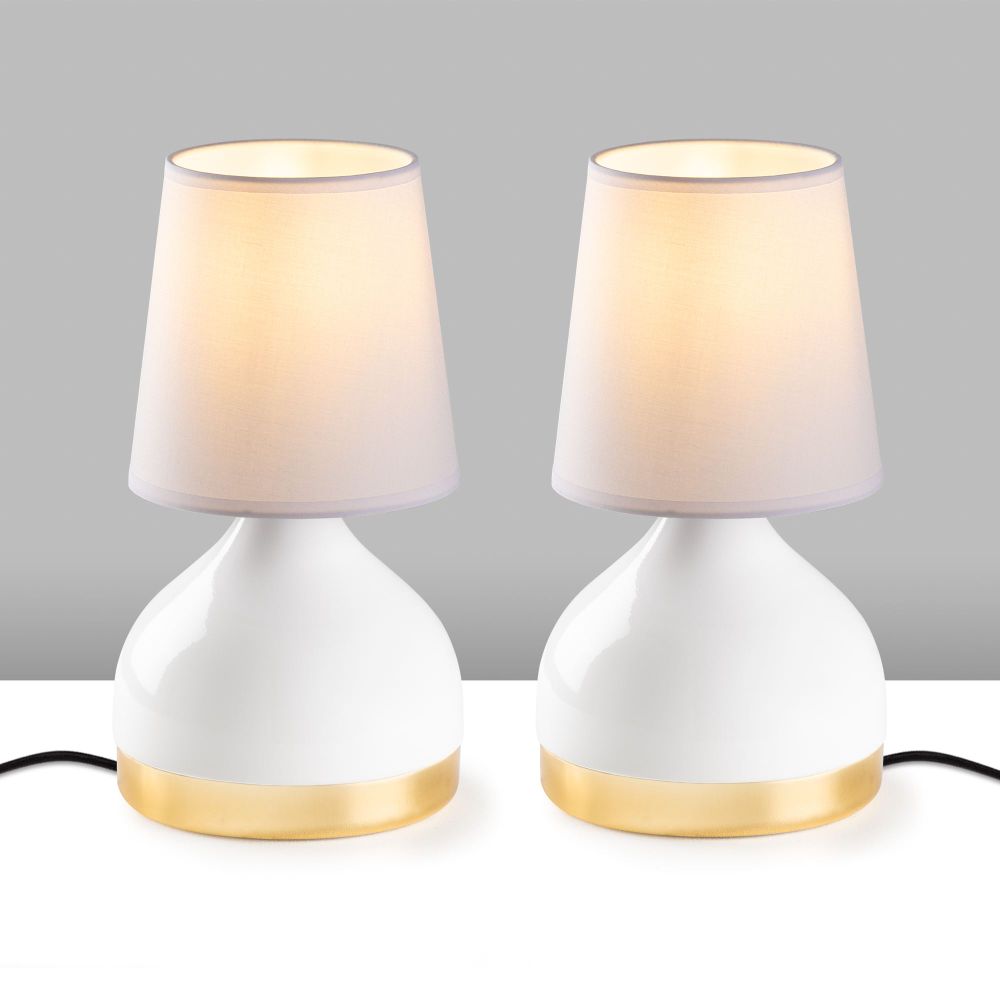 Set Stonih Lampi Yıldo - 8023 - Bijela (2 komada) slika 5