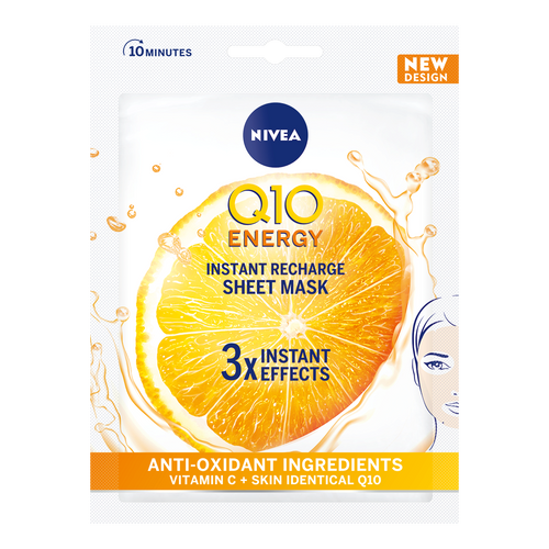 NIVEA Q10 ENERGY sheet maska - 1 kom slika 2