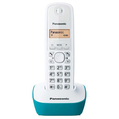 Panasonic telefon KX-TG1611FXC belo-plavi slika 1