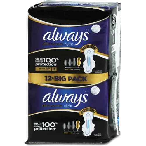 Always Ultra Night Extra Protection Higijenski ulošci x12 slika 1