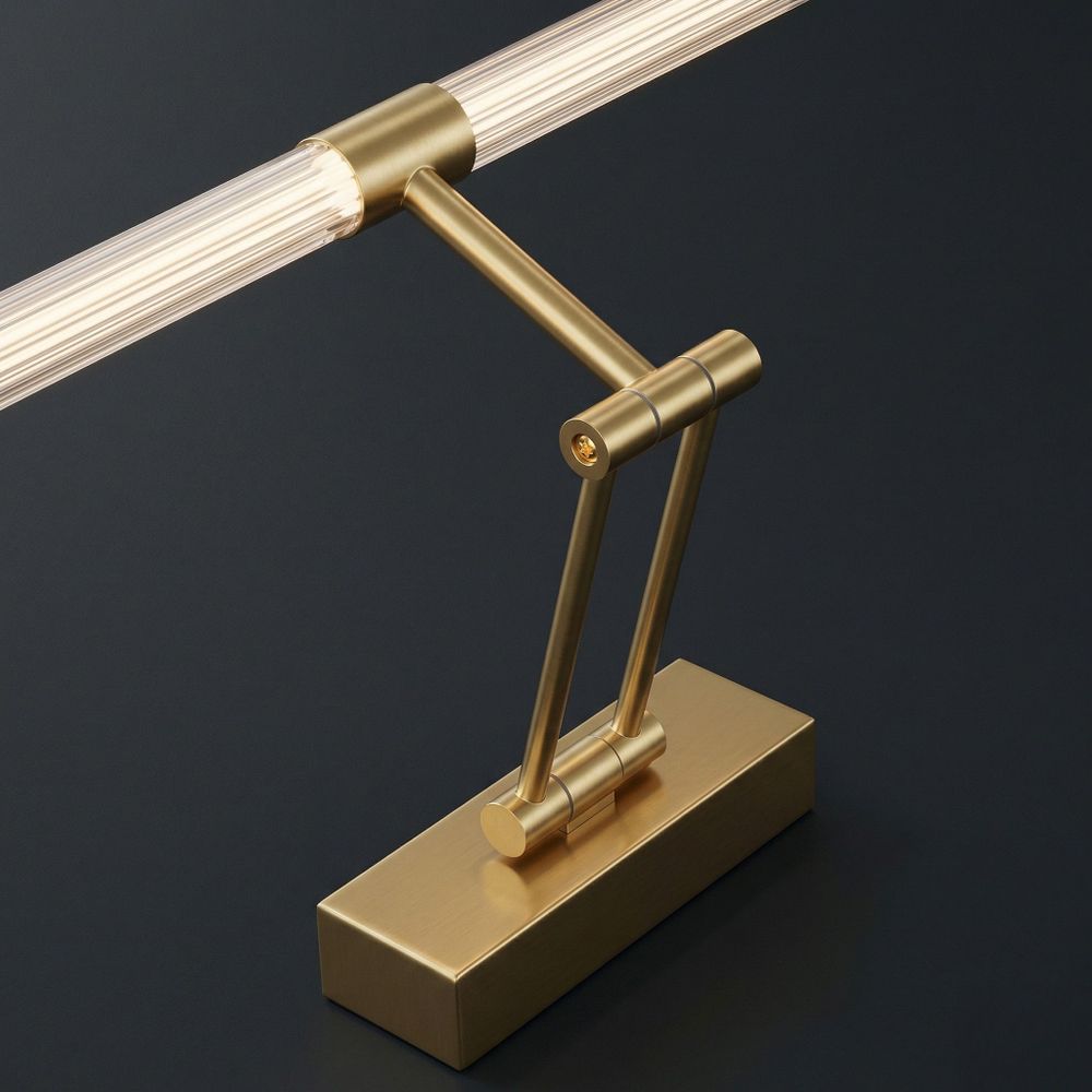 Kupaonska zidna LED lampa APP1899-1W 40cm BRUSH GOLD slika 6