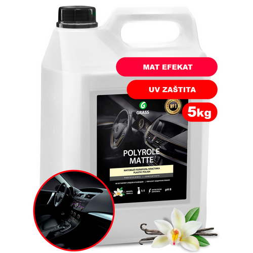 Grass POLYROLE MATTE VANILLA - Sredstvo za čišćenje i poliranje kontrolne table - 5kg slika 1