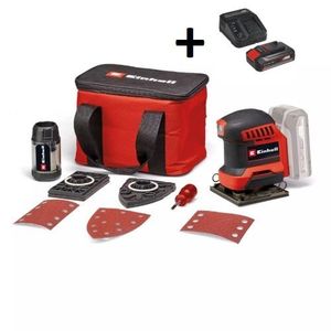 Einhell PXC aku jednoručna oscilirajuća brusilica TE-OS 18/113 3X Li-Solo + Baterija 4 Ah 18V i punjač
