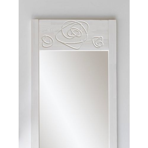 Roses - White White Cheval Mirror slika 4