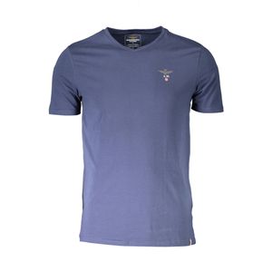 AERONAUTICA MILITARE MEN'S EXTERNAL BLUE T-SHIRT