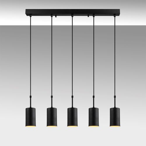 Camel 5 Black Chandelier slika 4