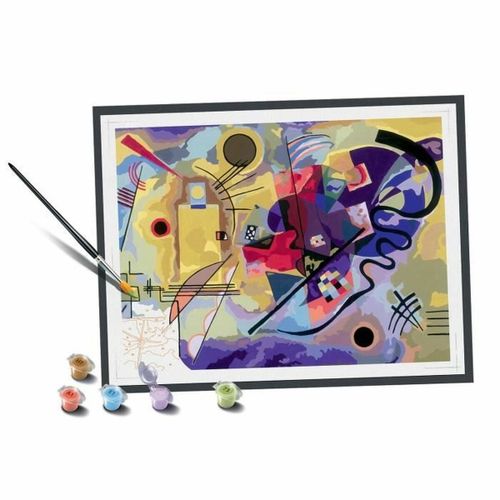 Puzzle za Bojenje Ravensburger Kandinsky slika 2