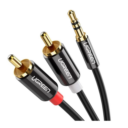 Ugreen 3.5mm muški na 2RCA muški audio kabel 2M - 10584 slika 1