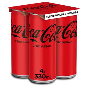 Coca-Cola Zero Sugar 0,33l 4/limenke