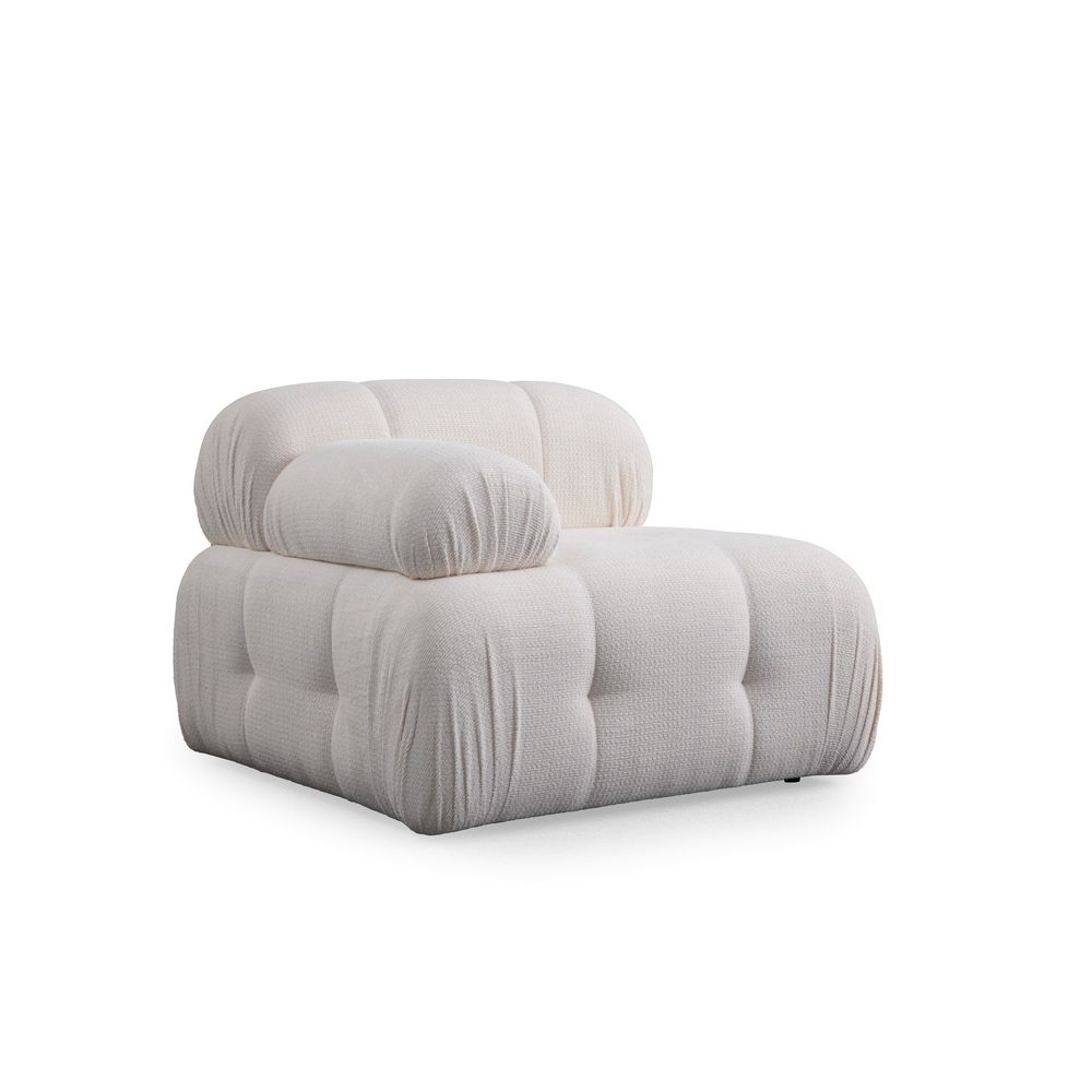 Sofa za jednu osobu Petite L1 - bijela slika 1
