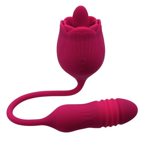 Evolved - Wild Rose Tong Vibrator - Red slika 1