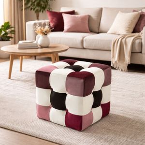 Pouffe Patchwork v2 - Višenamjenski i Stilski