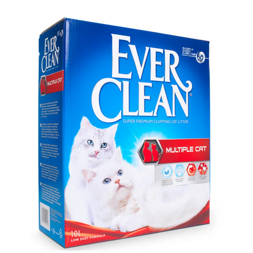 Ever Clean Pijesak za mačke Multiple Cat, grudajući, mirisni, 10 L slika 1