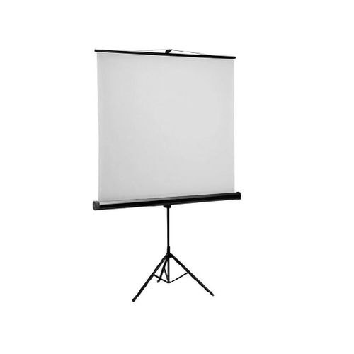 Projekcijsko platno E-View TS150, 152×152cm, na stalku slika 1