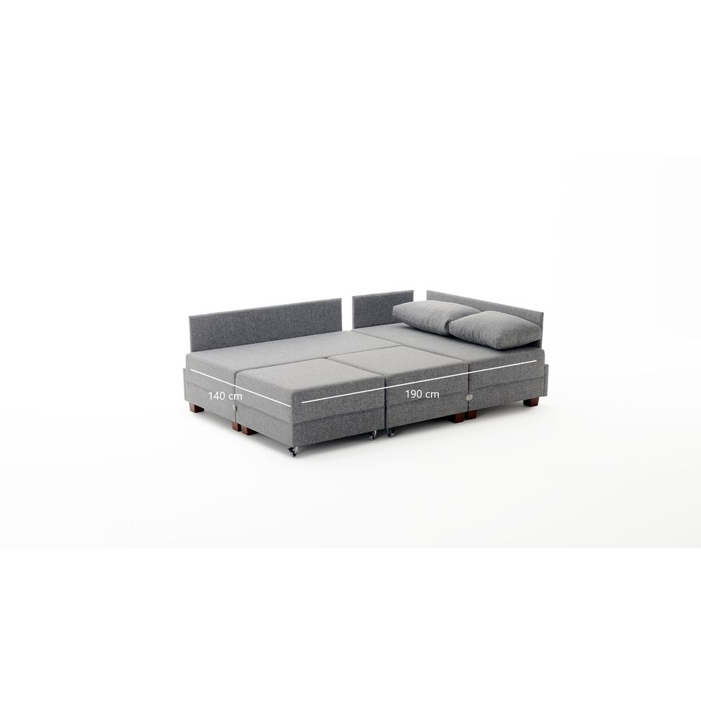 Ugaona Sofa na Razvlačenje Fly Left - Krema slika 10