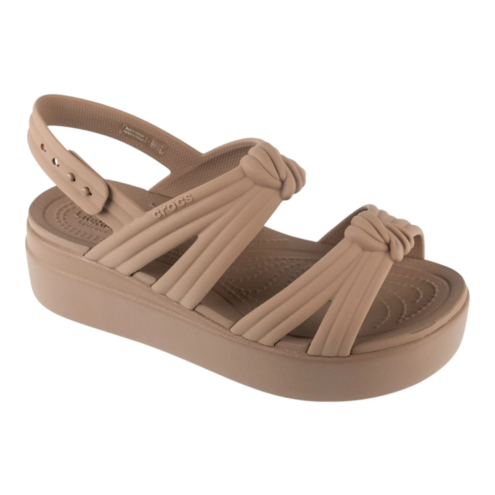 Crocs brooklyn knot low wedge sandal 212864-2q9 slika 1