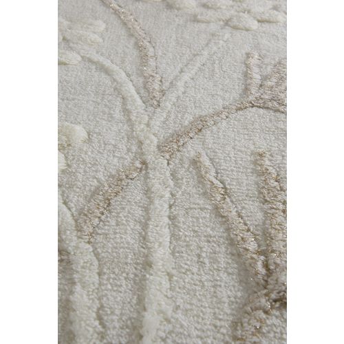 Colourful Cotton Kupoanski tepih set 3 komada-CVIJET bijeli, Orkide - Ecru slika 5