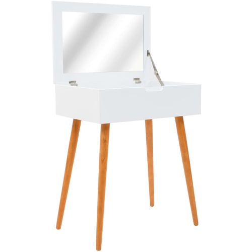 Toaletni stolić od MDF-a s ogledalom 60 x 40 x 75 cm slika 46