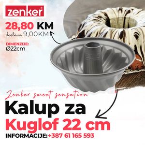 Kalup za kuglof 22 cm sweet sensation