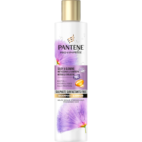 Pantene šampon za kosu bez sulfata Miracles protection 225ml slika 1