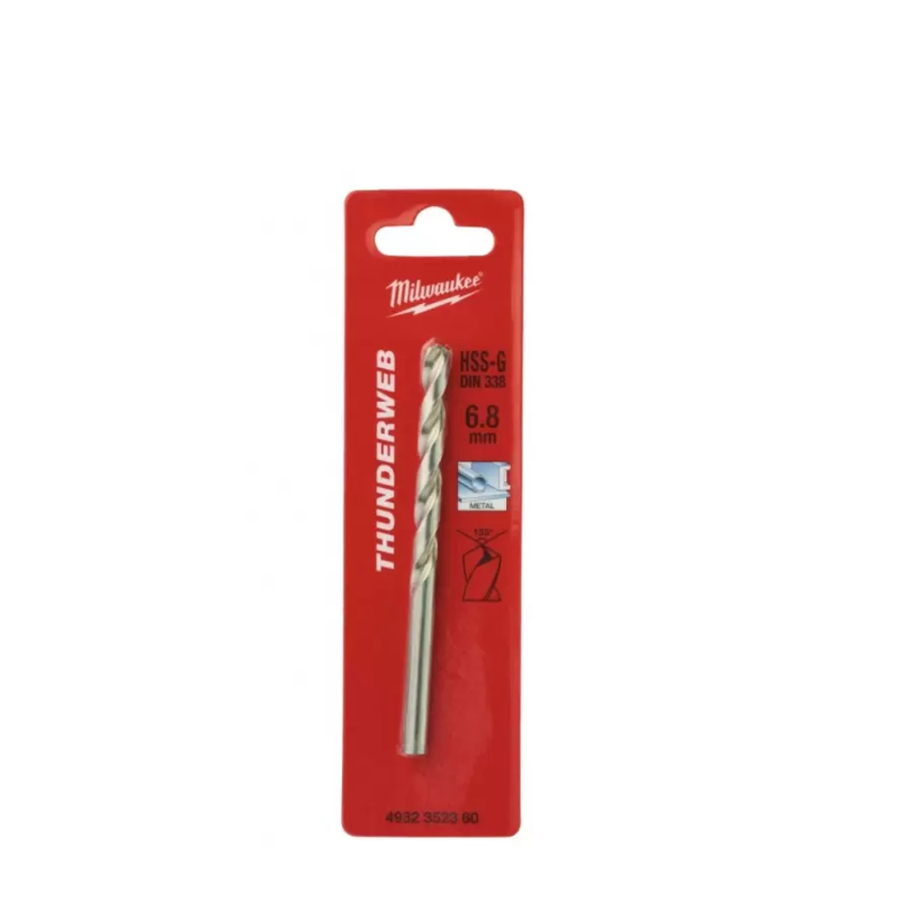 Milwaukee Borer Hss-G 6.8 Mm Din 338 slika 1