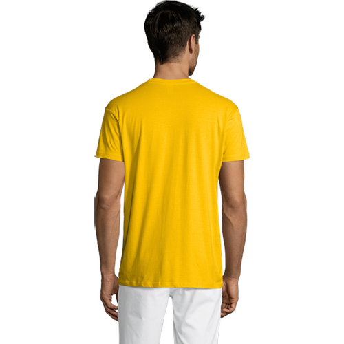 REGENT unisex majica sa kratkim rukavima - Žuta, S  slika 4