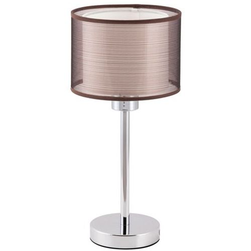 Rabalux Anastasia stona lampa E27 60W hrom/braon Moderna rasveta slika 1