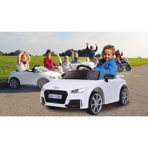 Jamara auto na akumulator Audi TT RS, sl. licenca, njemačka kvaliteta, bijeli slika 6