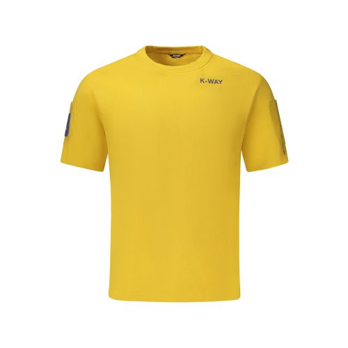 K-WAY SHORT SLEEVE T-SHIRT MEN YELLOW slika 1