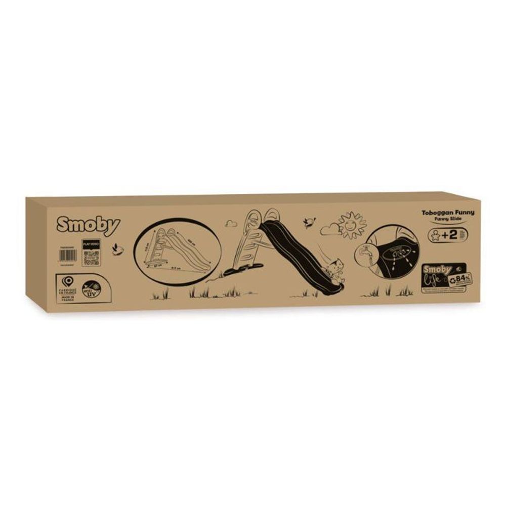 Smoby Tobogan Funny 200cm, Zeleni slika 4