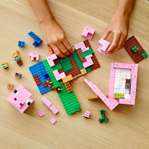 LEGO® MINECRAFT® 21170 svinjska kuća slika 7