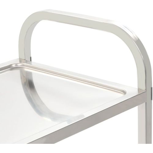 Kuhinjska kolica s 3 razine od nehrđajućeg čelika 96,5x55x90 cm slika 20