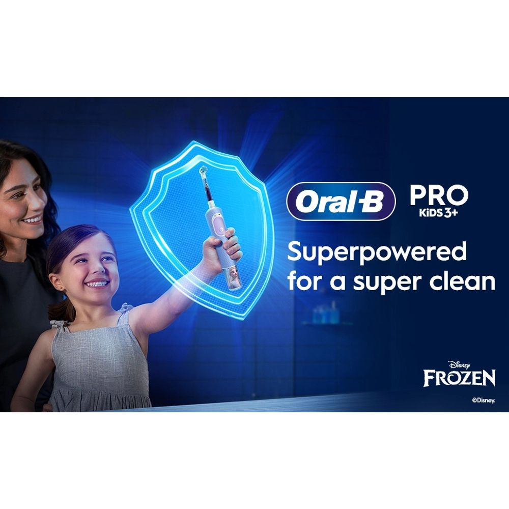 Oral B Električna Četkica Za Zube D103 Vital. Frozen+Travel slika 3