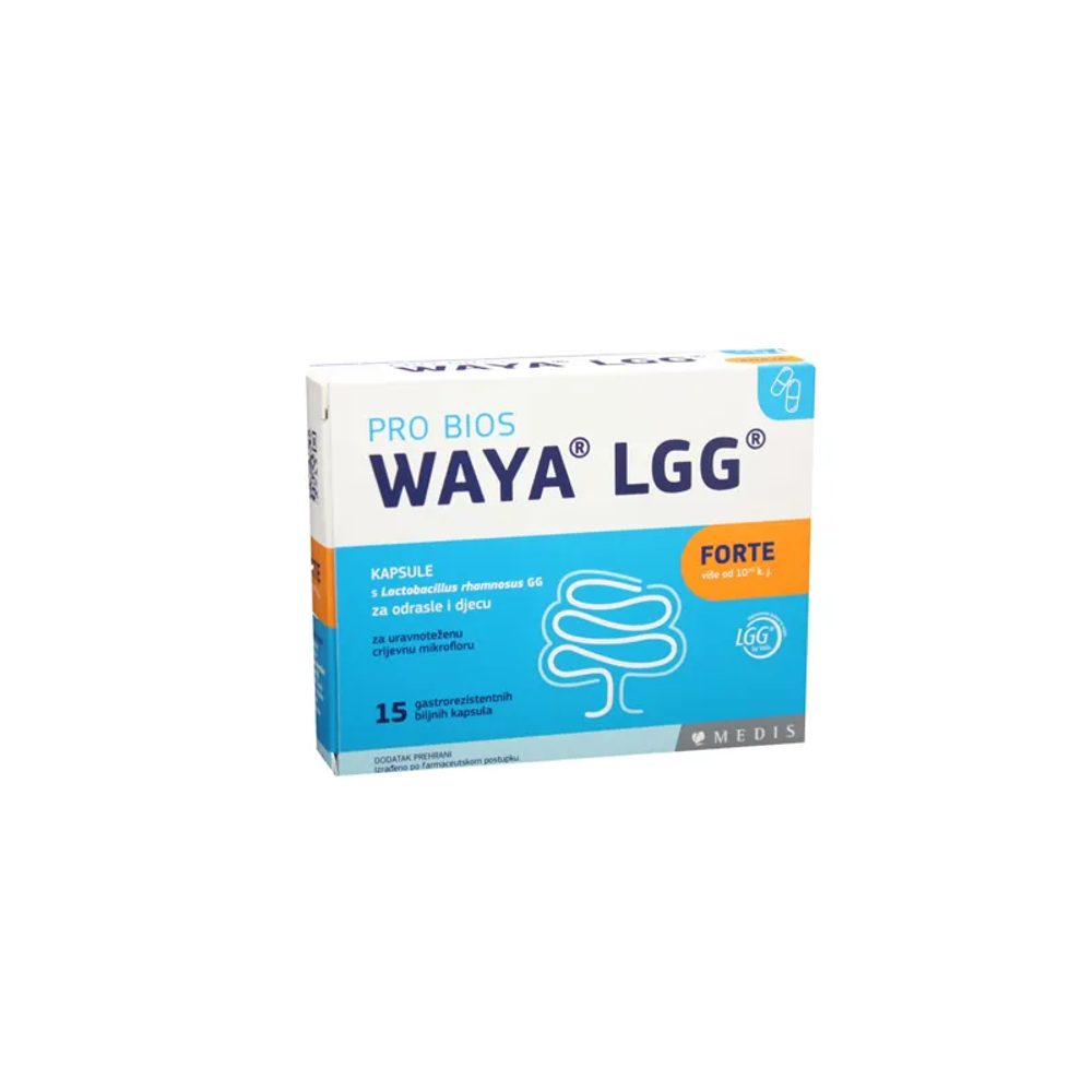 Waya LGG Forte Probiotik za probavu i crijevnu mikrofloru slika 1