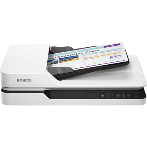 Epson B11B239401 Scanner WorkForce DS-1630, Flatbed A4, ADF (50 pages), 25 ppm, USB 3.0 slika 1