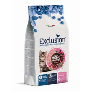 Exclusion Mediterraneo Monoprotein Formula, Kitten, potpuna hrana za mačke, za mačiće, piletina, 300 g