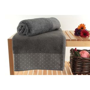 Pitircik - Grey Grey
White Bath Towel Set (2 Pieces)