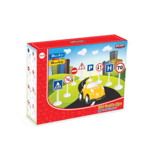 Pilsan Mini set saobraćajnih znakova 03-273, 16 kom