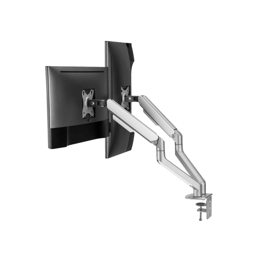WHITE SHARK Desktop stalak GMS-3208 Neferites II / 2 Monitora slika 2