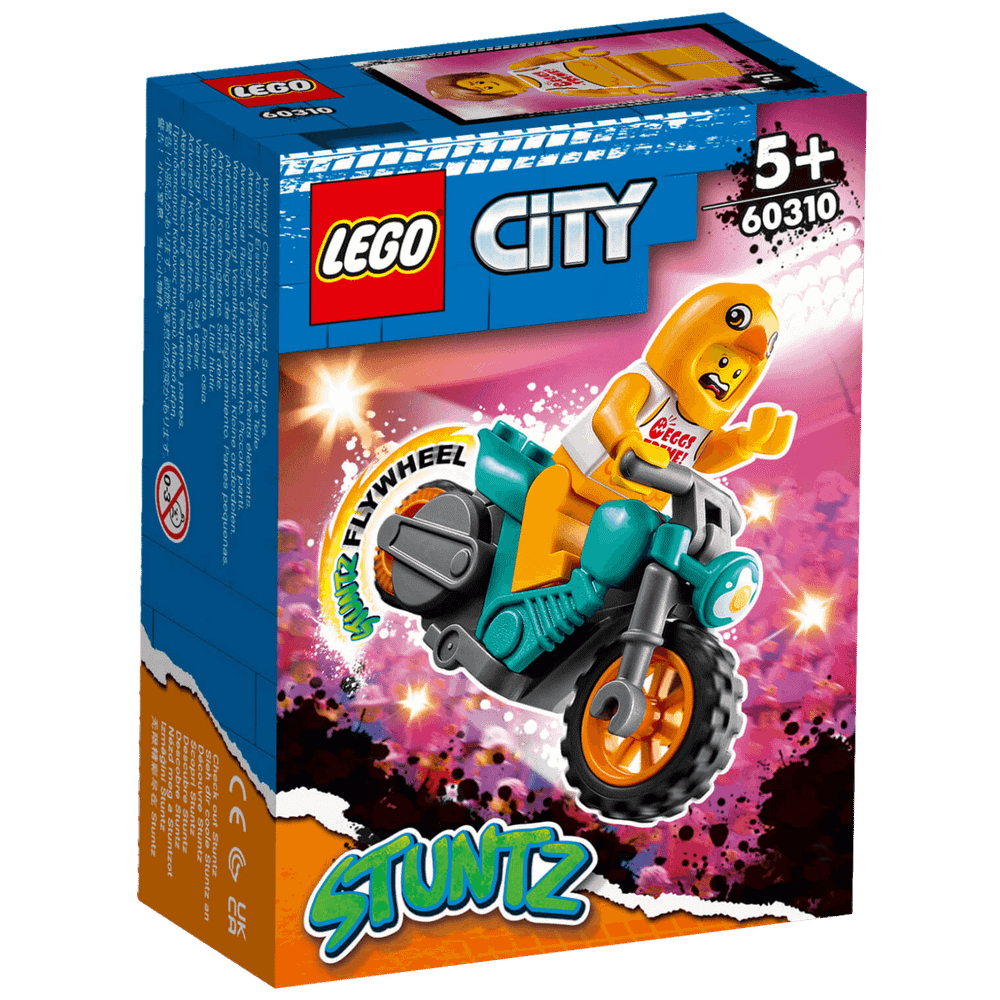 Lego Chicken kaskaderski bicikl, LEGO City slika 1