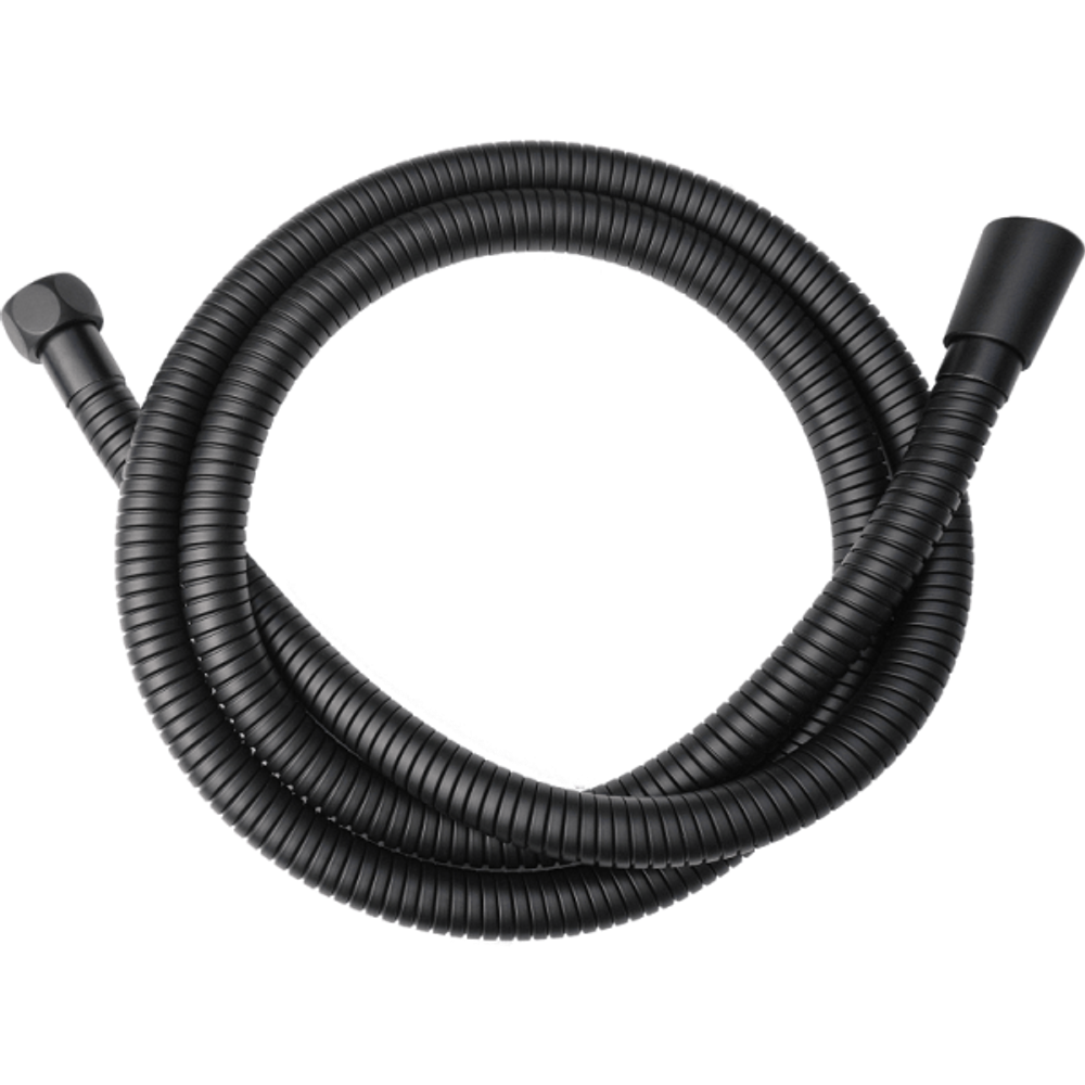 Inter Ceramic tuš crijevo anti-twist 150-180cm mat crna slika 1