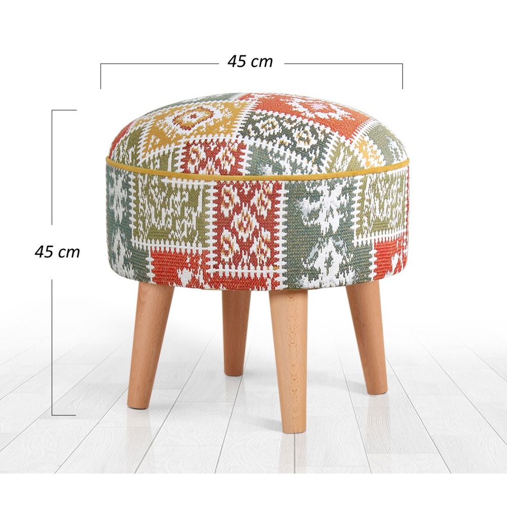 Rugrev - Bijeli Pouf slika 5