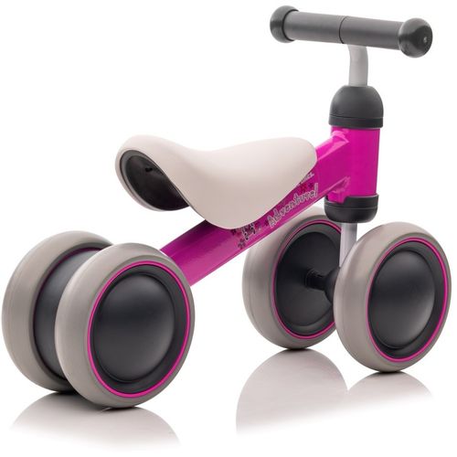 Sun Baby dječji tricikl bez pedala rozo - crni slika 4
